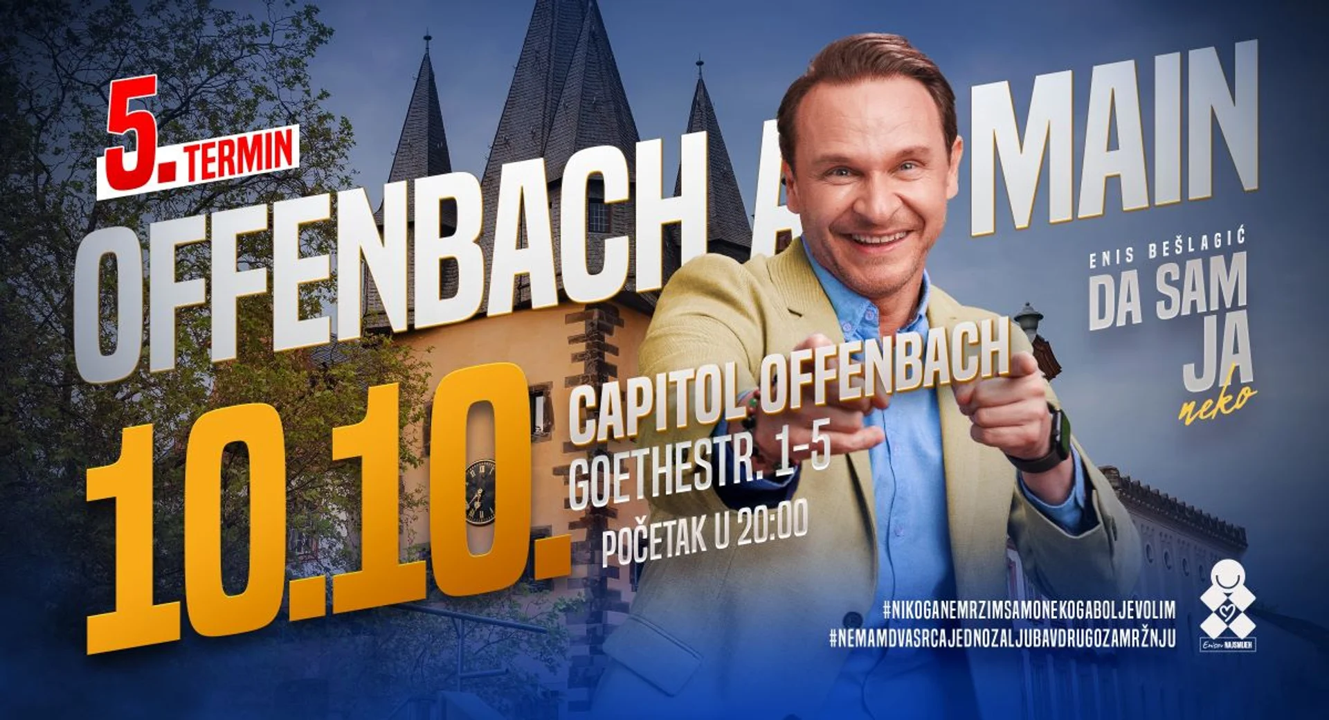 Enis Bešlagić – Offenbach– 5. termin