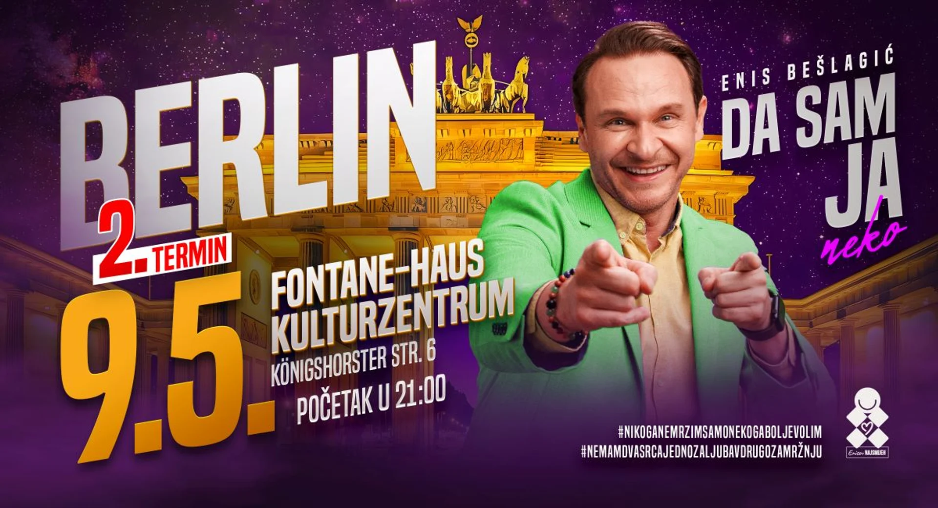 Enis Bešlagić – Berlin 2. termin