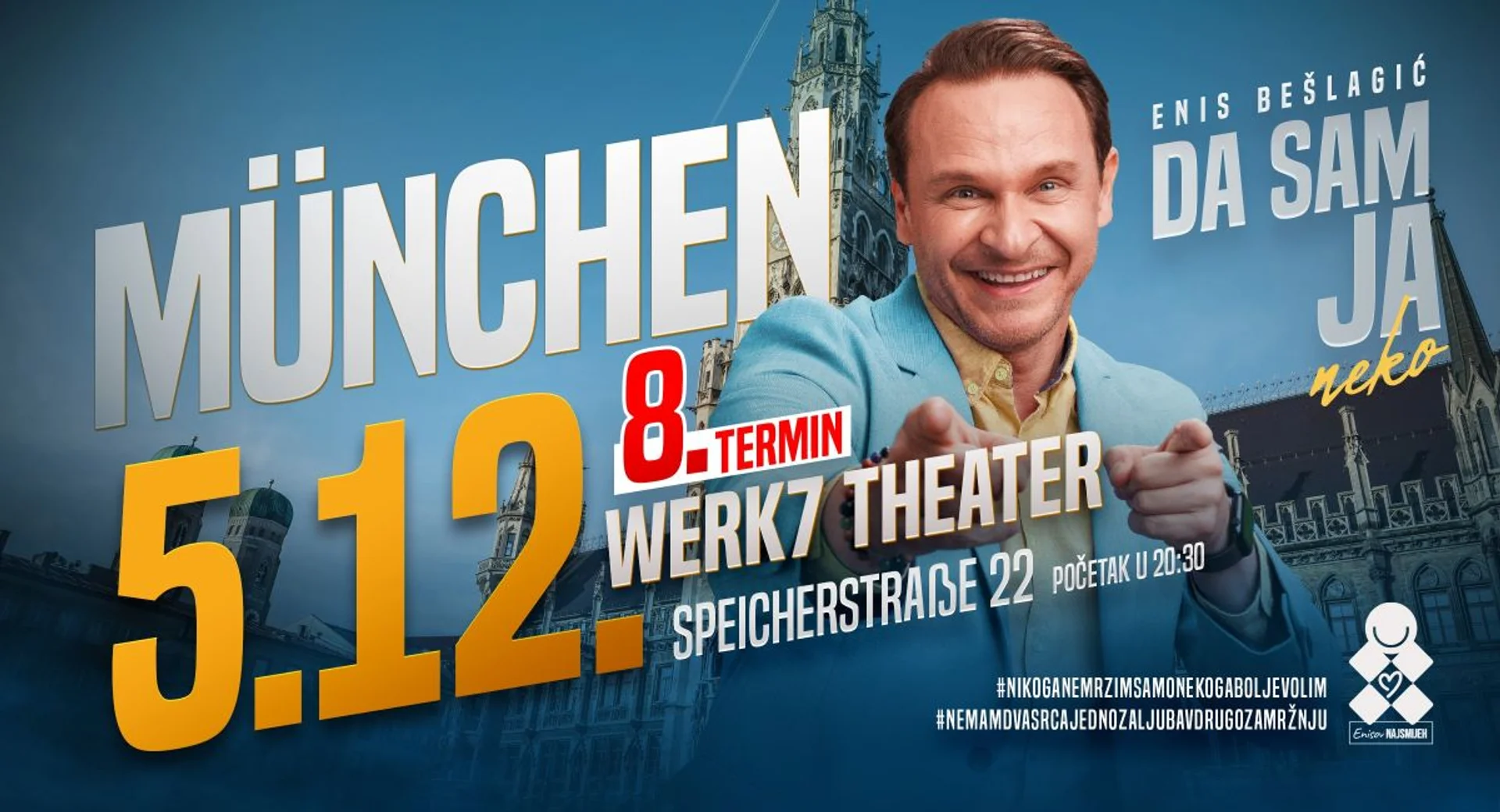 Enis Bešlagić – München – 8. termin