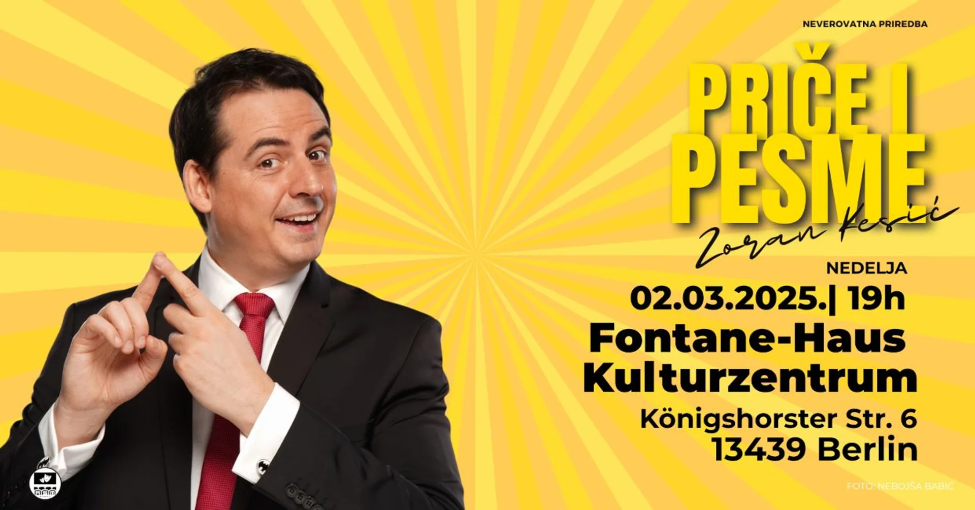 Zoran Kesić – „Priče i pesme“ - Berlin