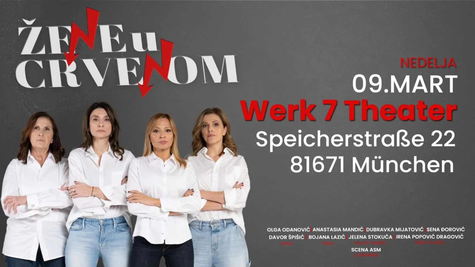 ŽENE U CRVENOM – München