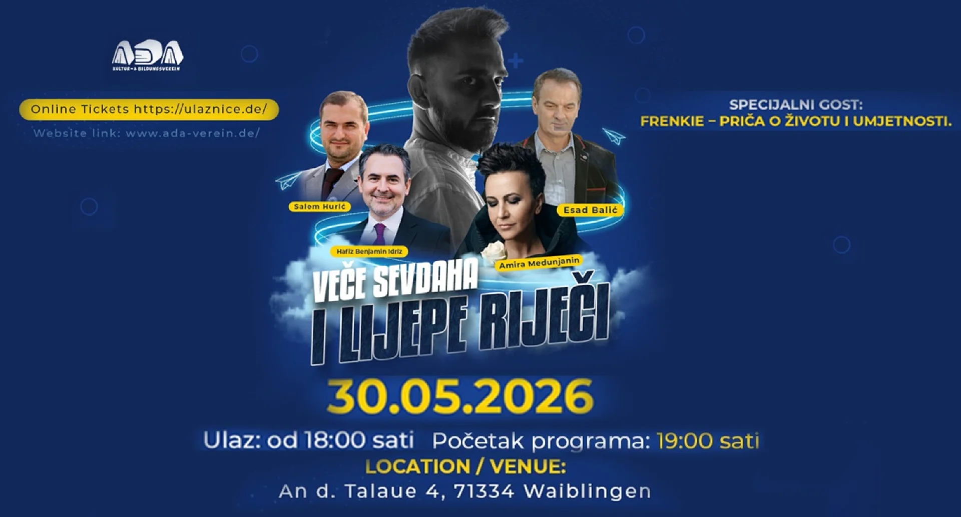 Veče sevdaha i lijepe riječi - Waiblingen
