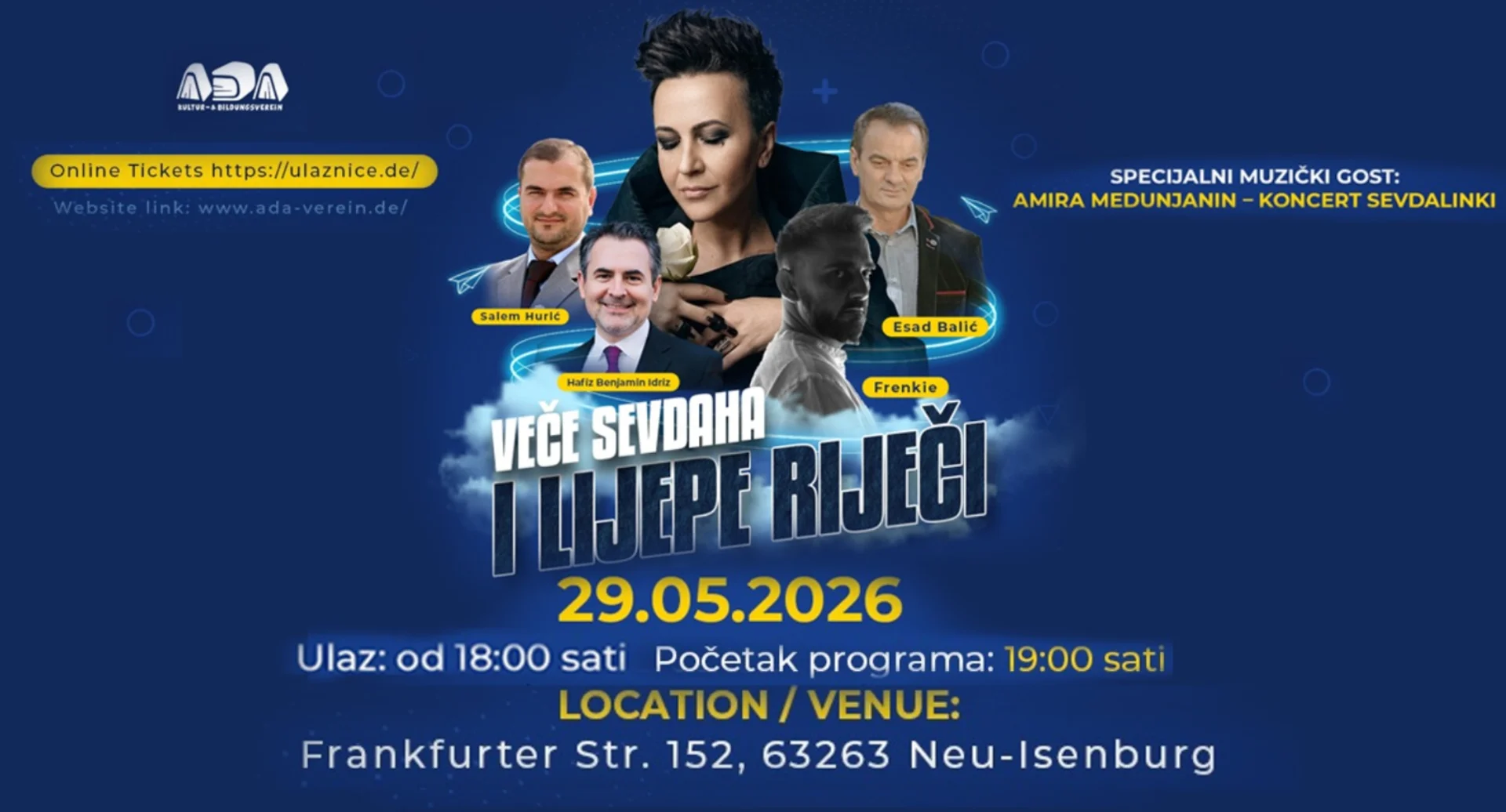 Veče sevdaha i lijepe riječi - Neu Isenburg